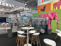 Aisa booth during Interpack 2023